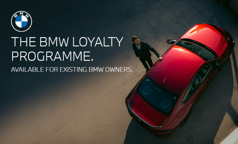 Introducing the BMW Loyalty Programme. Banner Mobile