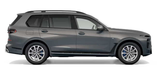 New BMW X7 Side Profile