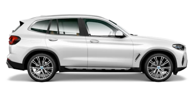 New BMW X3 Side Profile