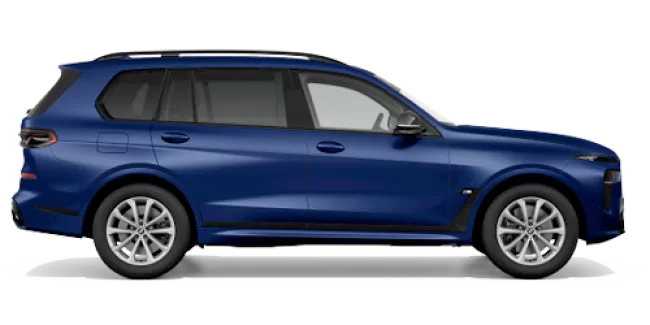 New BMW X7 M60i Side Profile